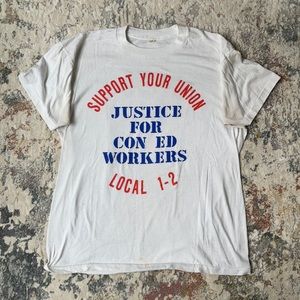 Vintage “Support Your Union” Tee